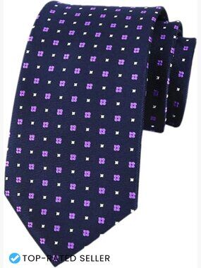 Classic Solid Color Tie Soft Business Casual Attire Suit Necktie Elegant